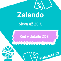 Slevový kód Zalando: Sleva až 20 % - Náhled slevového kódu