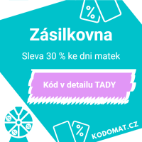 Slevový kód Zásilkovna: Sleva 30 % ke dni matek - platný do 12. 5. 2024 - Náhled slevového kódu